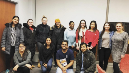 SC&I Master of Communication and Media students