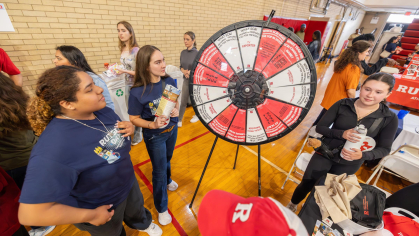 SC&I Students at Rutgers Day