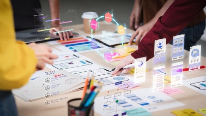 Human-Computer Interaction - virtual images