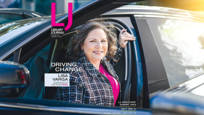 Lisa Varga MLS '98 Library Journal cover