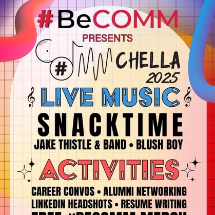 Commchella 2025 poster