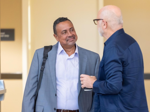 Charles Senteio and Mark Aakhus