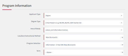 5-year application options