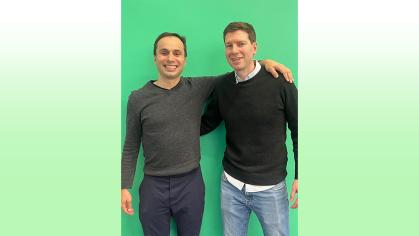 Danny Breslauer JMS'10 and Greg Zimmerman